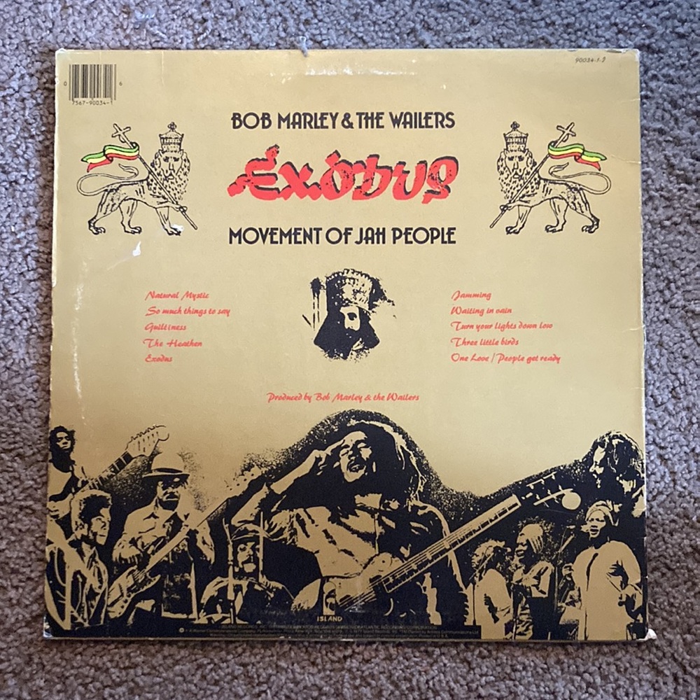 Exodus Bob Marley vinyl - Picture 2 of 2